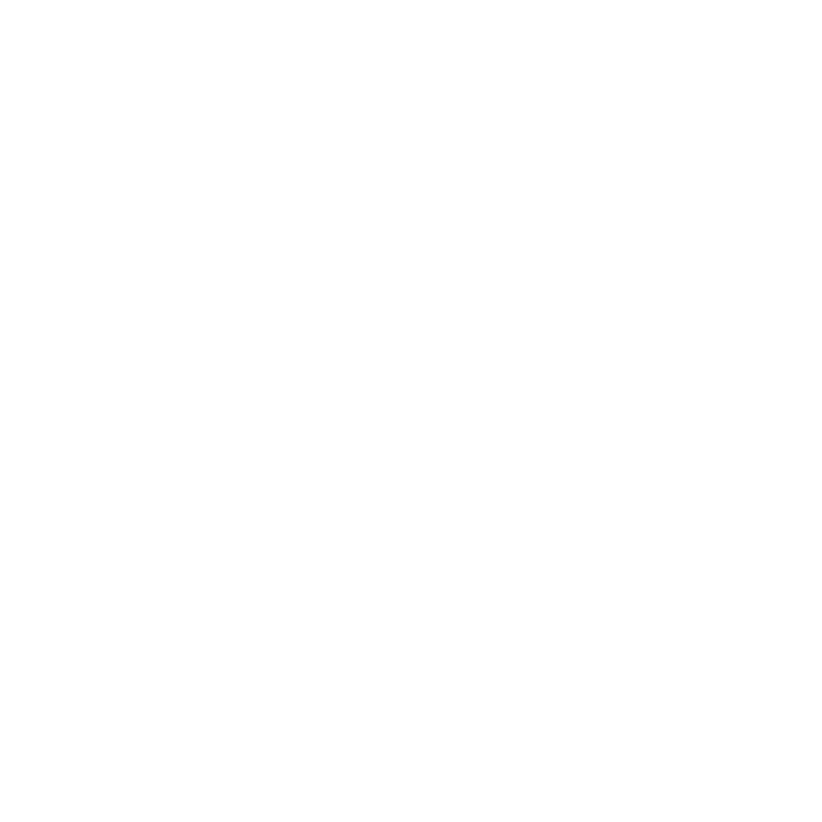 A simple line drawing of a freestanding fireplace with a chimney, featuring a fire burning inside.